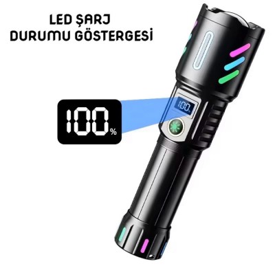 Wison WS-9944 20W Zoomlu Fosforlu Metal Şarjlı El Feneri Wison WS-9944 20W Zoomlu Fosforlu Metal Şarjlı El Feneri