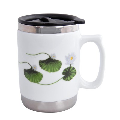 Andoutdoor AND30HP İçi Çelik Dışı Desenli Seramik Kupa Mug Andoutdoor AND30HP İçi Çelik Dışı Desenli Seramik Kupa Mug