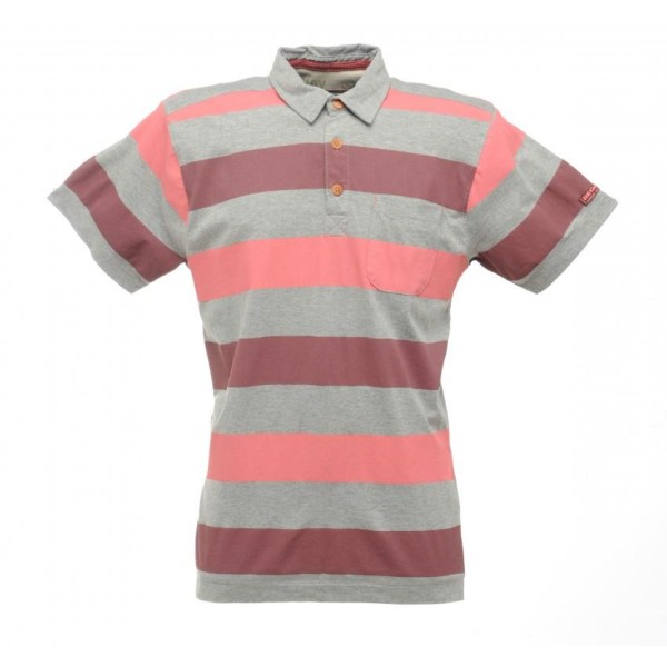 Regatta Quietstorm Polo Yaka Erkek T-Shirt-KAHVERENGİ