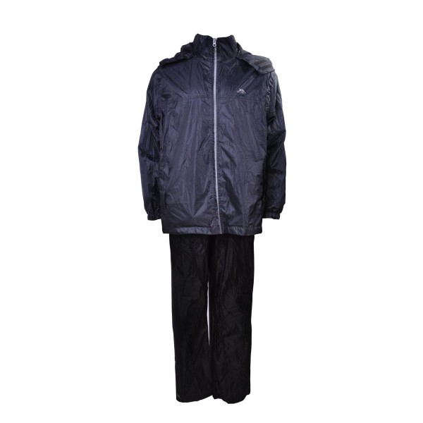 A&C Packway Unisex Alt Üst Takım Rüzgarlık-SİYAH