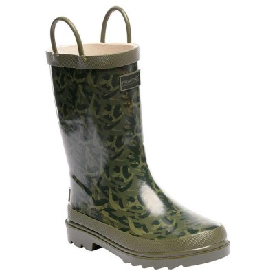 Regatta Minnow Welly Çocuk Çizme-HAKİ Regatta Minnow Welly Çocuk Çizme-HAKİ