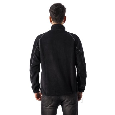 FreeCamp Man Full Zipper Fleece Polar-SİYAH-KIRMIZI FreeCamp Man Full Zipper Fleece Polar-SİYAH-KIRMIZI