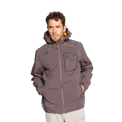 Berg Yukon Erkek Softshell Ceket-KAHVERENGİ Berg Yukon Erkek Softshell Ceket-KAHVERENGİ