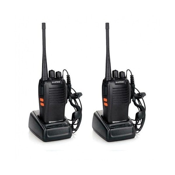 Baofeng BF-777S UHF El Telsizi 2'li Set (Kulaklık Dahil)