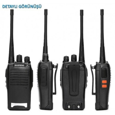 Baofeng BF-777S UHF El Telsizi 2'li Set (Kulaklık Dahil)