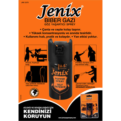 Jenix 40ml Biber Gazı