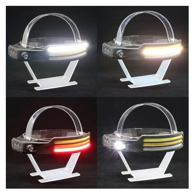 Powerdex PD-1172 COB LED Sensörlü 5 Modlu USB Şarj Edilebilir Dahili Pilli Kafa Feneri