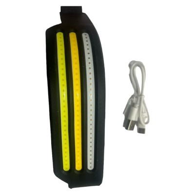 Powerdex PD-1172 COB LED Sensörlü 5 Modlu USB Şarj Edilebilir Dahili Pilli Kafa Feneri