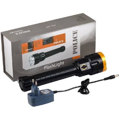 Police PS-97 T6 Cree Led Pil Göstergeli Şarjlı El Feneri