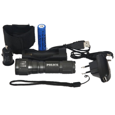 Police PS-15 Cree Power Led Zoomlu Şarjlı El Feneri