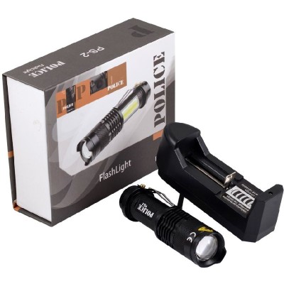 Police PS-2 Cree Q5 LED Şarjlı El Feneri
