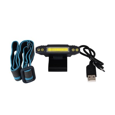 Police PS-1930 COB+4LED Şarj Edilebilir Şapka Feneri