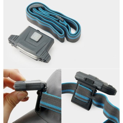 Police PS-1930 COB+4LED Şarj Edilebilir Şapka Feneri