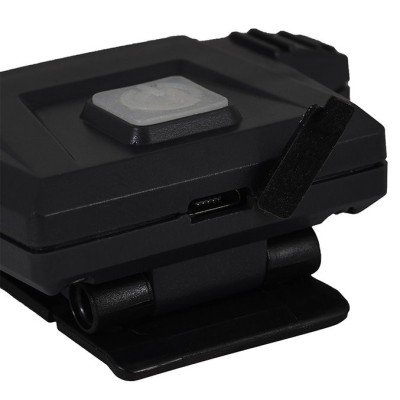 Police PS-1930 COB+4LED Şarj Edilebilir Şapka Feneri