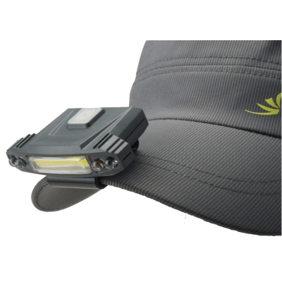 Police PS-1930 COB+4LED Şarj Edilebilir Şapka Feneri