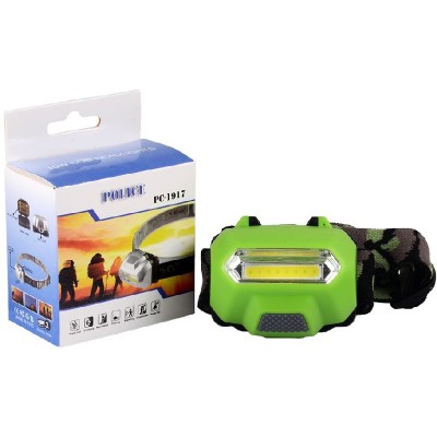 Police PC-1917 COB 3xAAA Pilli Led Kafa Feneri