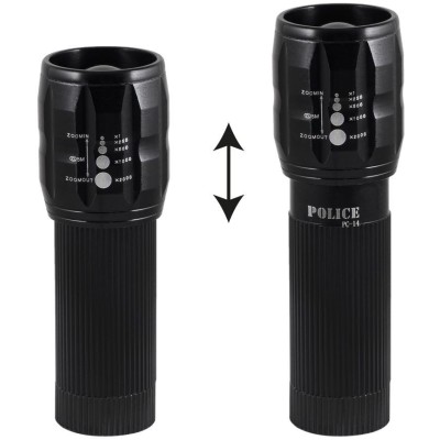 Police Pc-14 Pilli Zoomlu El Feneri