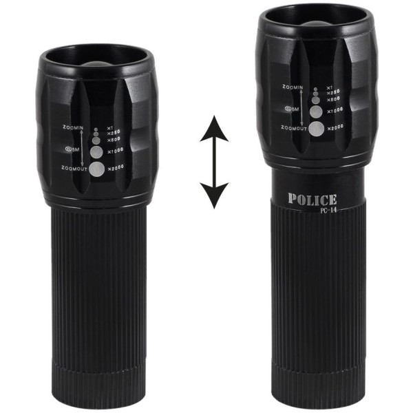 Police Pc-14 Pilli Zoomlu El Feneri