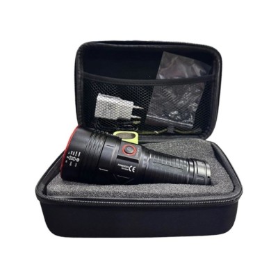 Powerdex PD-10200 Su Geçirmez 35 Watt 3500 Lümen Süper Güçlü LED Profesyonel Şarjlı El Feneri