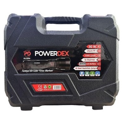 Powerdex PD-12500 50 Watt Profesyonel El Feneri