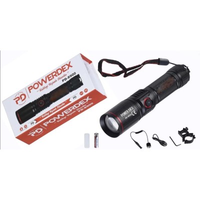 Powerdex Şarjlı Tüfek Feneri PD-8900