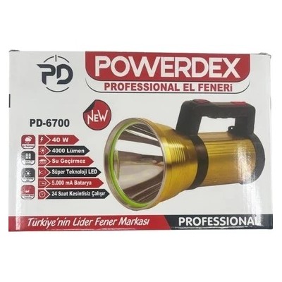 Powerdex PD-6700 Professıonal El Feneri