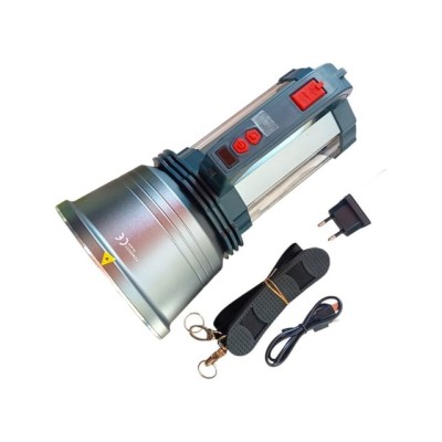 Powerdex PD-6800 Güneş Enerjili Projektör El Feneri 3000 Lümen