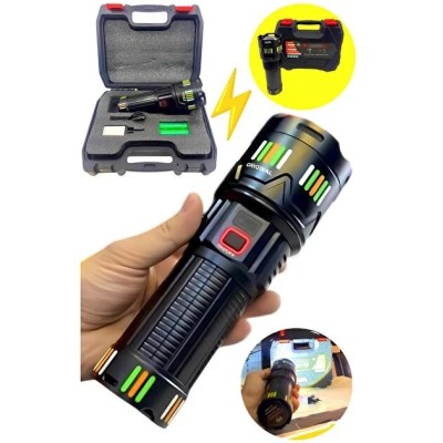 Powerdex Pd-12800 45 Watt 4500 Lümen Zoomlu Profesyonel Avcı El Feneri