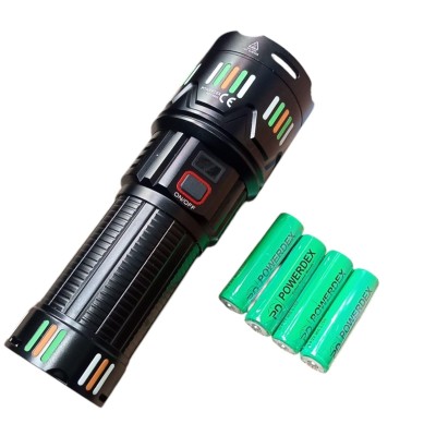 Powerdex Pd-12800 45 Watt 4500 Lümen Zoomlu Profesyonel Avcı El Feneri