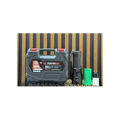 Powerdex PD-15000 Profesyonel Büyük Avcı El Feneri 7000 Lümen