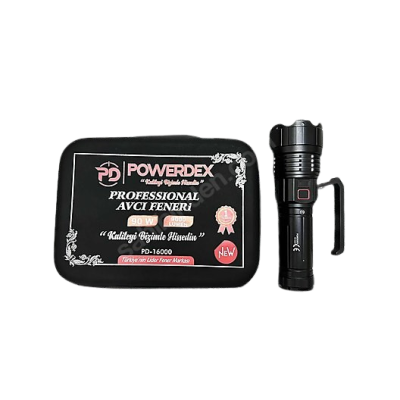 Powerdex PD-16000 Profesyonel Şarjlı El Feneri 9000 Lümen