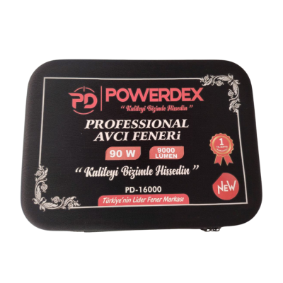 Powerdex PD-16000 Profesyonel Şarjlı El Feneri 9000 Lümen