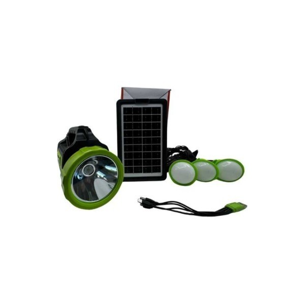 PD-9090 POWERDEX 50W Radyolu 3 Ampüllü Solar Şarjlı Projektör Set