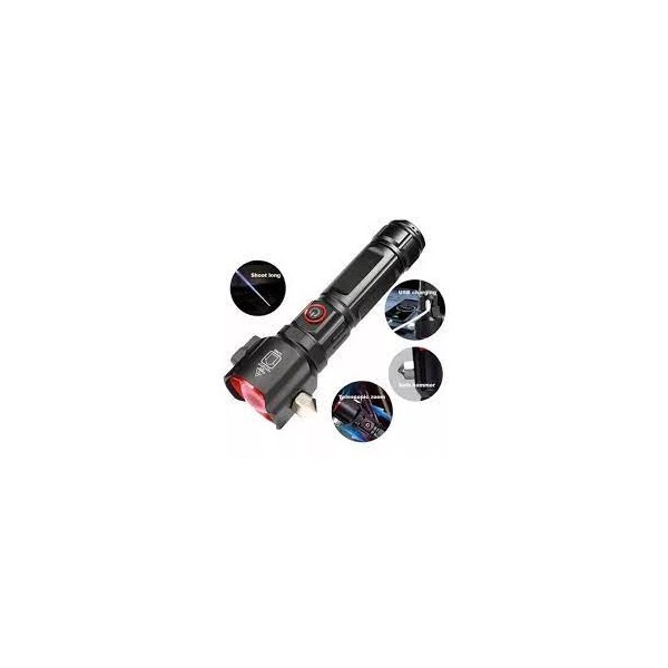 Powerdex PD-6699 20 Watt 2000 Lümen Profesyonel Çakarlı El Feneri