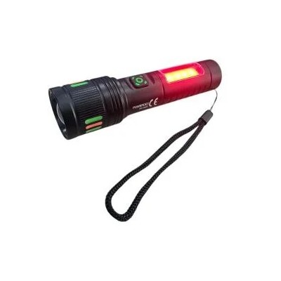 Powerdex PD-3007 Zoomlu Şarjlı El Feneri 10W 1000 Lümen