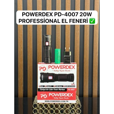 Powerdex PD-4007 El Feneri 1200 Lümen 20 Watt