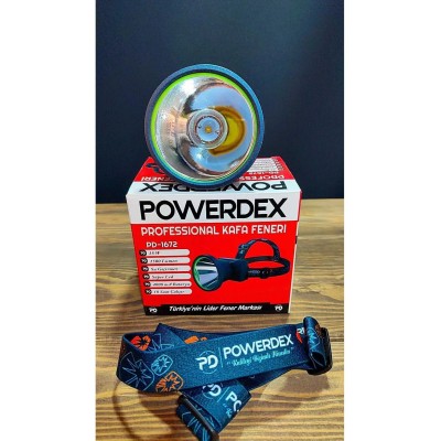 Powerdex PD-1672 Profesyonel Kafa Lambası 1500 Lümen