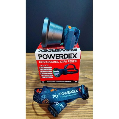 Powerdex PD-1672 Profesyonel Kafa Lambası 1500 Lümen