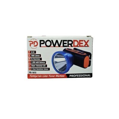 Powerdex PD-1972 Şarjlı Kafa Feneri