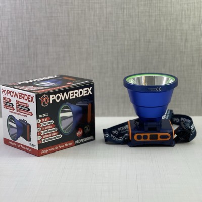 Powerdex Pd 2472 50W Şarjlı Kafa Lambası | 2500 Lümen Nokta LED