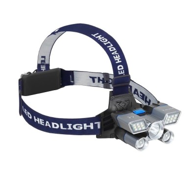 Polıce PS-2365 5li Renkli Işıklı, Çakarlı Şarjlı Kafa Feneri