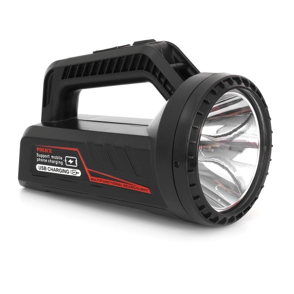 Police PS-383 Power Ledli Şarjlı Projektör Spot Fener