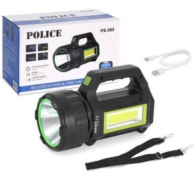 Police PS-385 Şarji  Projektör Spot Fener
