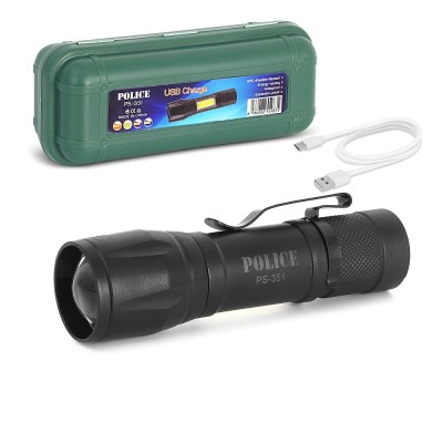 Police PS-351 Şarjlı Zoomlu El Feneri