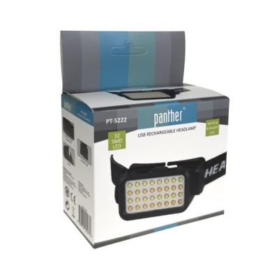 Panther PT-5222 Şarjlı Kafa Feneri