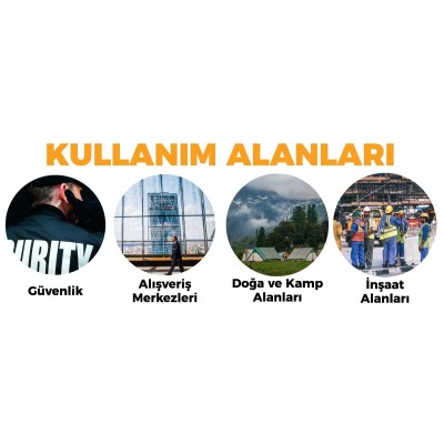 Hi-Com Lisanssız Siyah Telsiz