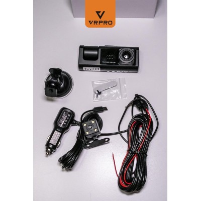 3 Kameralı Wifi'li Araç Kayıt Kamerası Vr-10 | Geniş Görüş – Gece Görüş – Otopark Modu