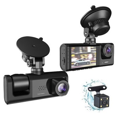 3 Kameralı Wifi'li Araç Kayıt Kamerası Vr-10 | Geniş Görüş – Gece Görüş – Otopark Modu