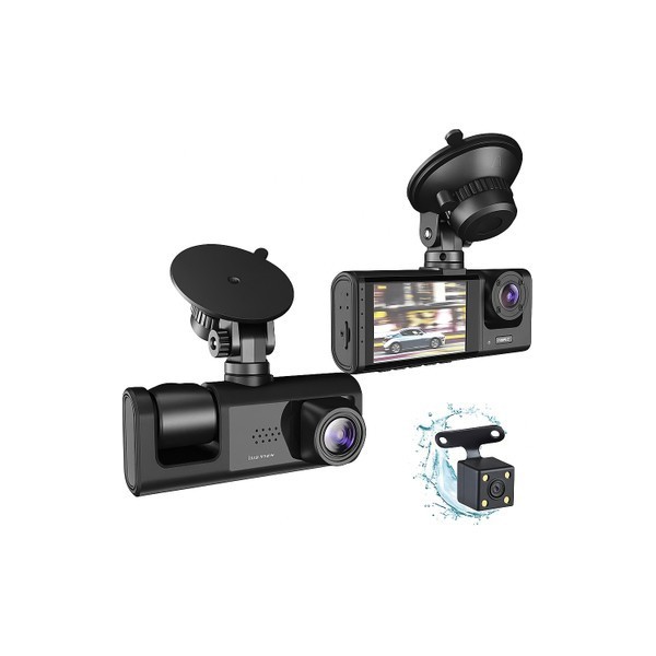 3 Kameralı Wifi'li Araç Kayıt Kamerası Vr-10 | Geniş Görüş – Gece Görüş – Otopark Modu