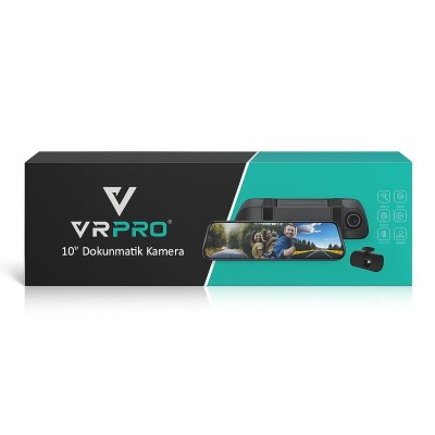 3 Kameralı WiFi'li Dikiz Ayna Araç İçi Kayıt Kamerası – Gece Görüş – Geri Görüş Kameralı